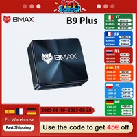 BMAX B9 Plus Mini PC Intel Core i5-1250P 12 Cores Max 4.4GHz 24GB LPDDR5 RAM 512GB SSD WiFi 6 Bluetooth 5.2