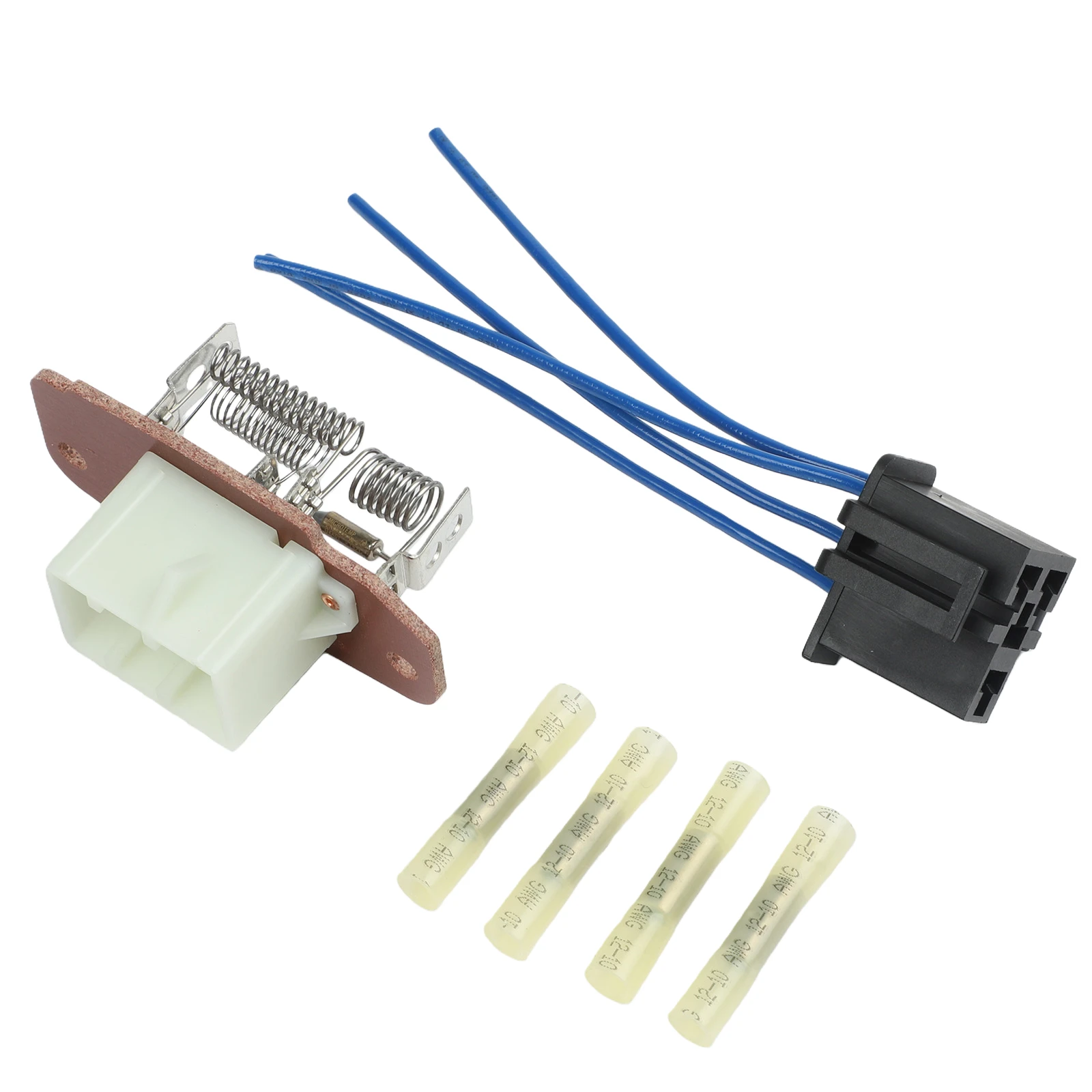 

Резистор вентилятора кондиционера с проводкой и разъемом для Ford 4C2Z-19A706-AA, комплект резисторов вентилятора кондиционера