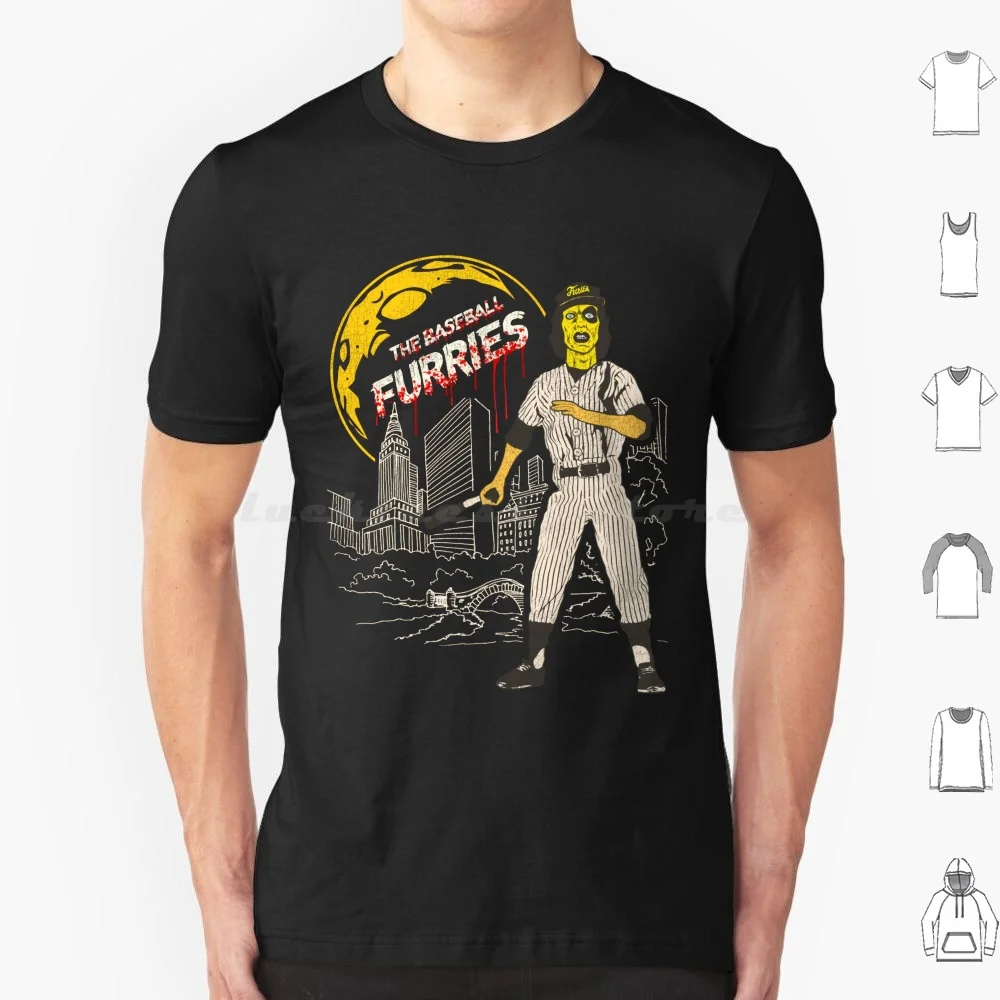 The Baseball Furies Blood Moon T Shirt 6xl Cotton Cool Tee Baseball Furies 80s 80s Movies 90s Baseball Furies The New York City