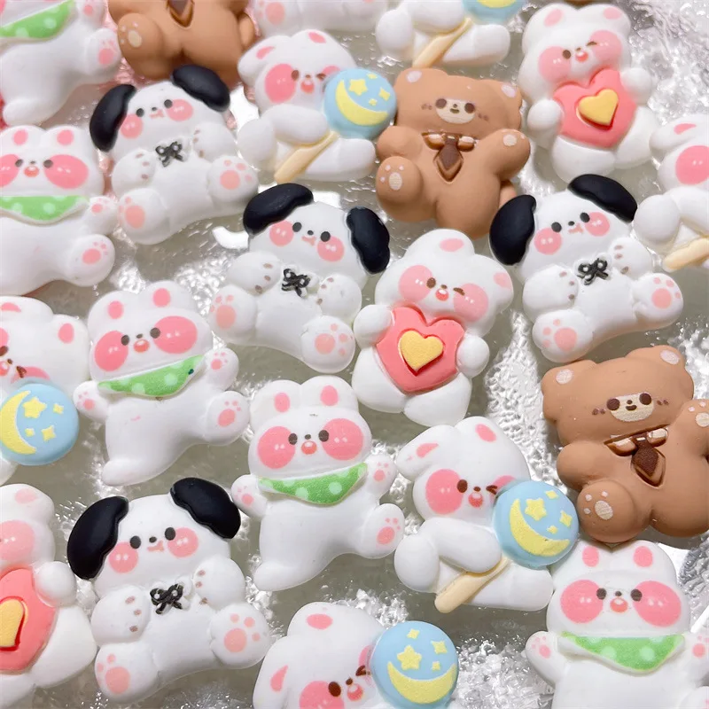 3D Cartoon Stickers Kawaii Bunny Bear DIY Scrapbooking Planner Phone Sticker  Korean Stationery Water Cup Refrigerator Stickers