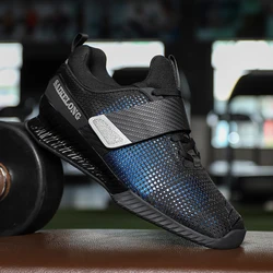 2023 New Men's Squat Weightlifting Shoes Gym Comfortable Weightlifting Squat Training Shoes Men's Anti Slip Fitness Shoes