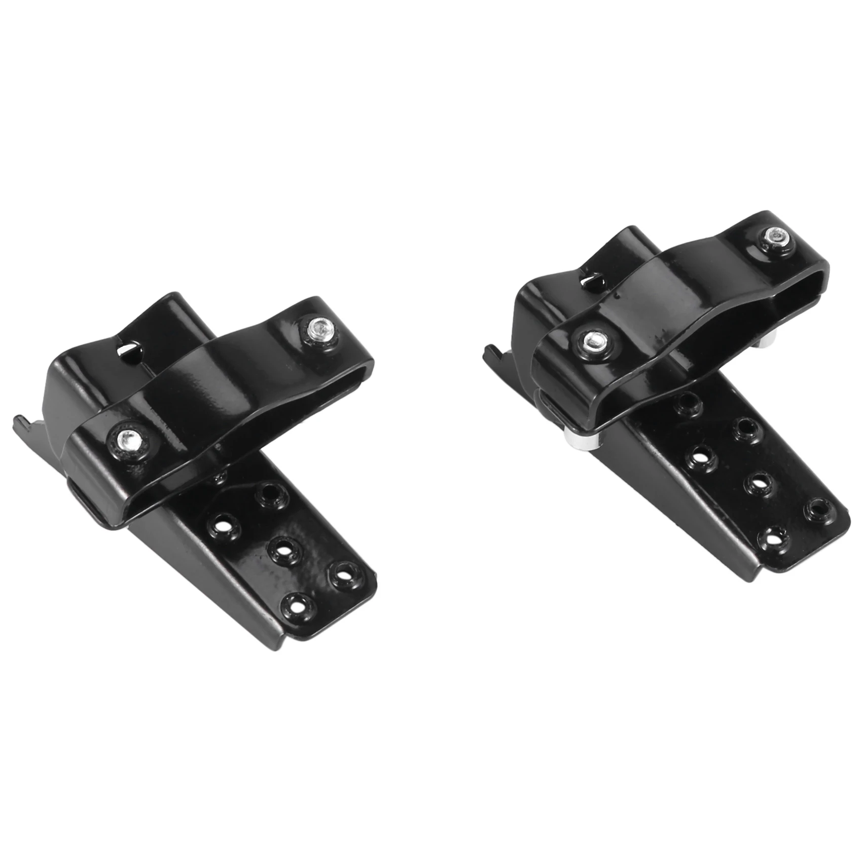 New 1-pair black steel motorcycle bike Accessories Frame Foot-pedal folding custom-designed size mm-30 mm