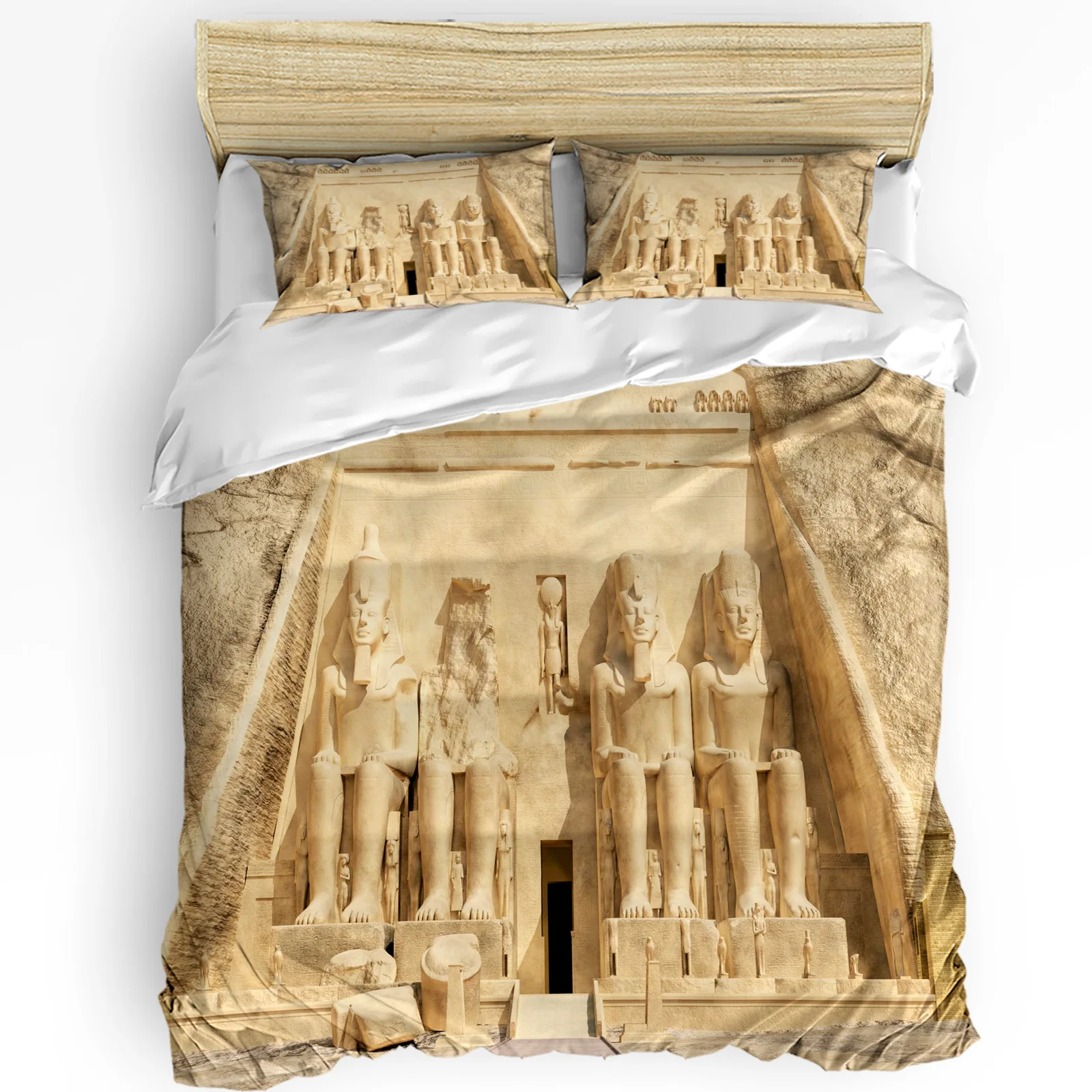 3pcs Bedding Set Cleopatra Egyptian Queen Culture Home Textile Duvet Cover Pillow Case Boy Kid Teen Girl Bedding Covers Set 5