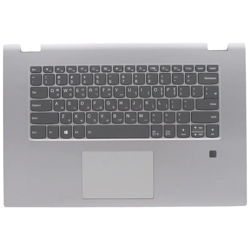 KR Korean Grey Keyboard Upper Case Palmrest Shell Cover For Lenovo Ideapad Flex C340 15 15IIL 15IWL 15IML 5CB0S17705