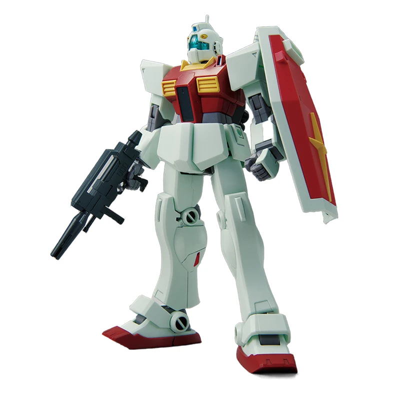 Bandai in Stock Original HG 1/144 THE GUNDAM BASE LIMITED GM/GM Ⅱ/GM Ⅲ SET Action Anime PVC Robot model kit Assembly toy gift