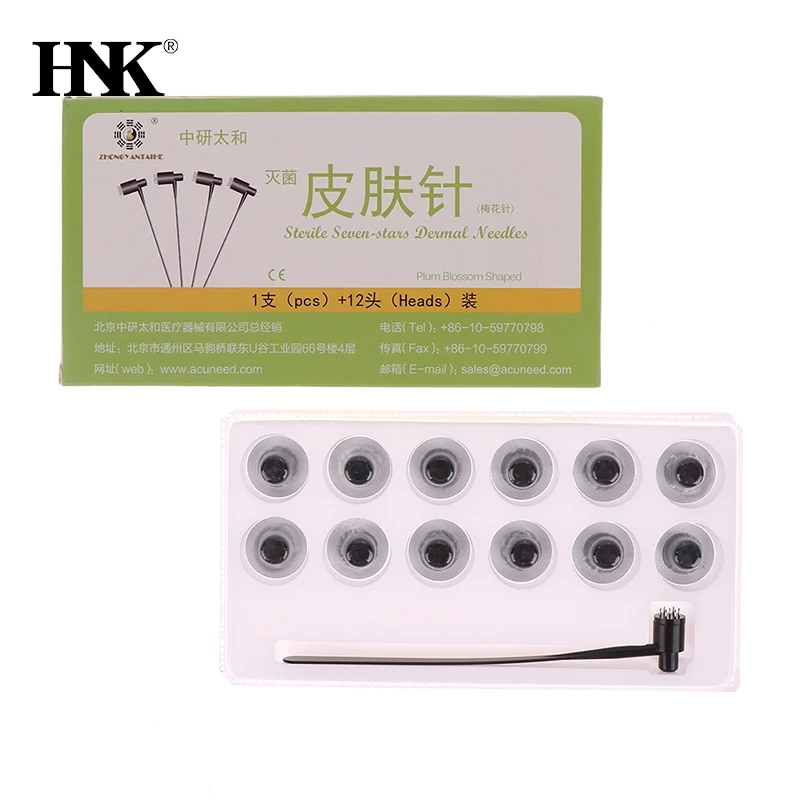 

Traditional Chinese Med Double/Single Head Plum Blossom Needle Blood Cupping Needle Acupuncture Treatment