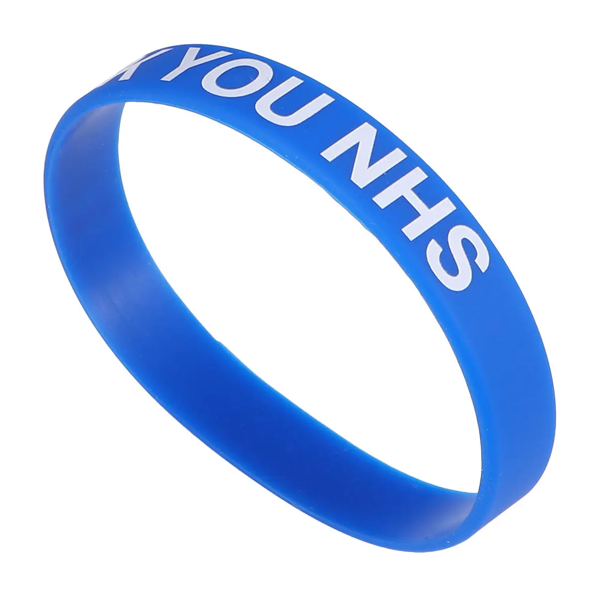 

2 шт. силиконовые браслеты с надписью «Спасибо», с четкой печатью, мягкие аксессуары для рук, синие силиконовые ремешки на запястье