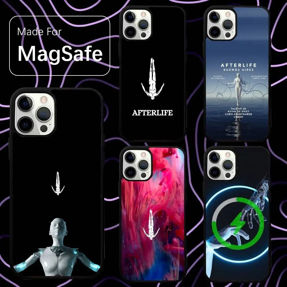 

Afterlife DJ Anyma Phone Case For iPhone 16,15,14,13,12,11,Pro,Max,Plus,Mini,SE New Magsafe Magnetic Wireless Charging