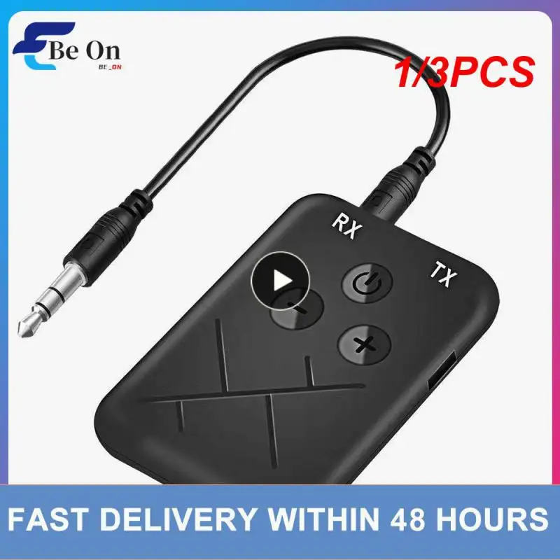 1/3PCS Low latency 5 0 Transmitter Receiver 2 In 1 Audio Wireless Adapter For Car TV PC Speaker Headphone with 3 5MM