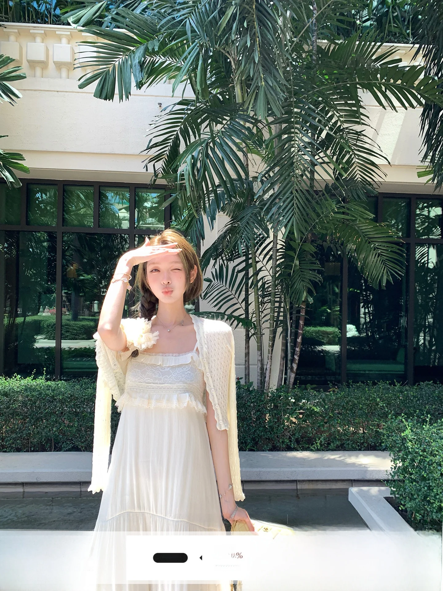 YOLI Zhang Yuli Cárdigan Abierto de Punto Fino Casual para Primavera, Moda Versátil de Manga Larga para Mujer, Top de Color