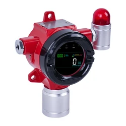 Fixed H2 Gas Detector 100%LEL Industrial ATEX CE FCC 4-20mA RS485 Output 2 Switch Signals Hydrogen Gas Leak Detector