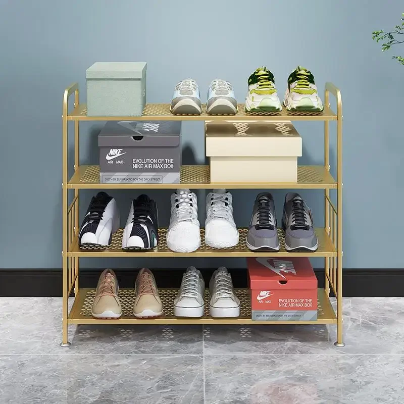 Simple Shoe Racks Economic Dormitory Light Luxury Multi-layer Shoe Rack Dust-proof Storage Shoe Cabinets Living Room Furniture