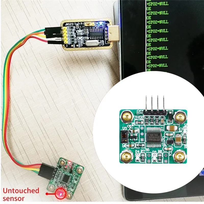 【Hot-Selling!】Heart Rate Sensor Module Heart Rate Sensor Module For Computer Direct Reading/Heartbeat