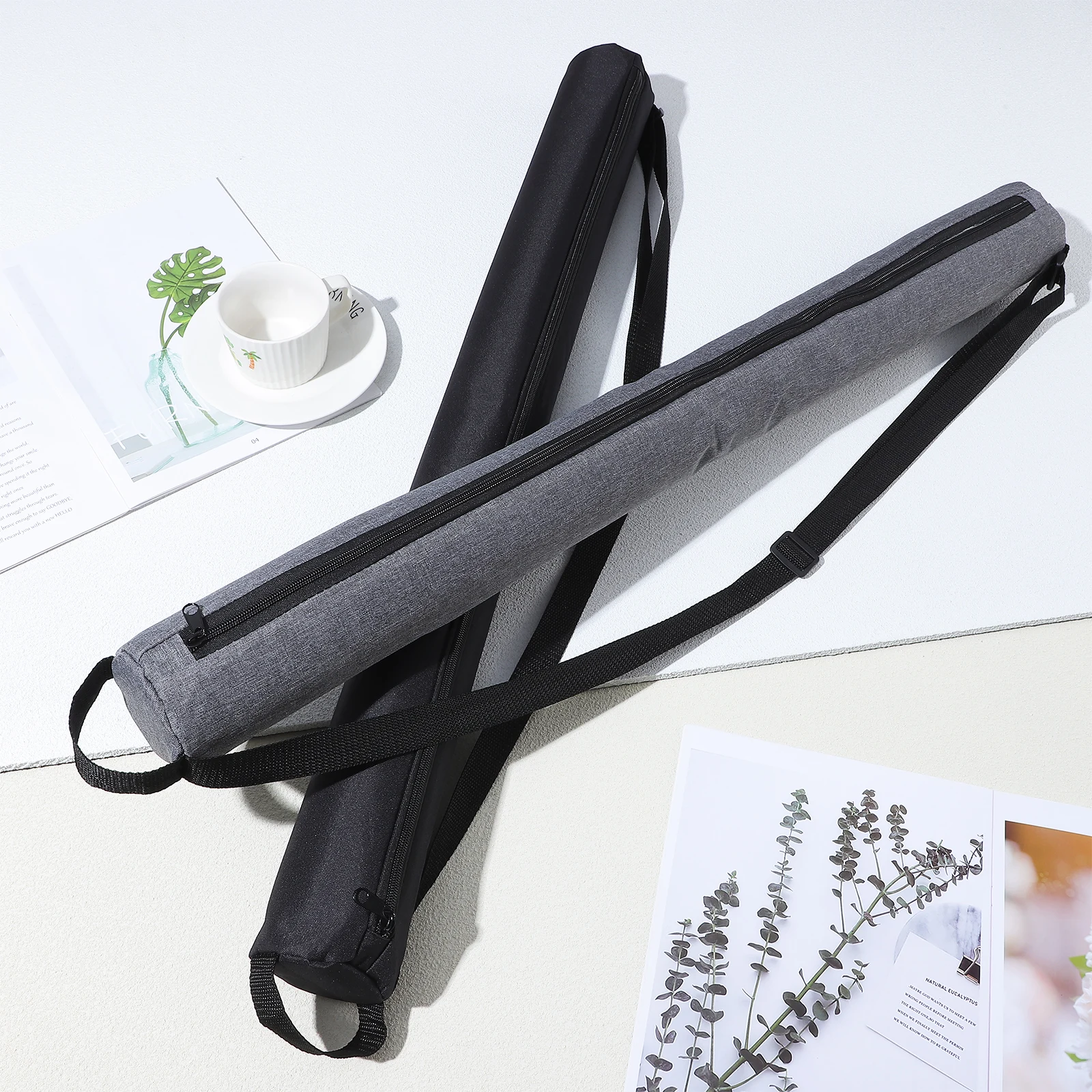 2Pcs Golf Cooler Bags Insulated Beer Sleeves Hold 7 Cans Smooth Zip Closure Portable for Golf Picnic Camping Outdoor Activities