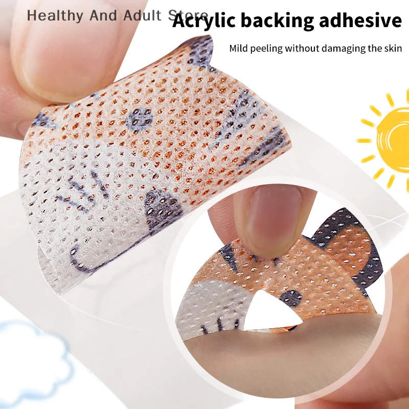 30Pcs/Bag Cartoon Anti-Snoring Stickers For Children Sleep Closed-mouth Stickers Breathing Correction Patch Kids Orthosis Tape