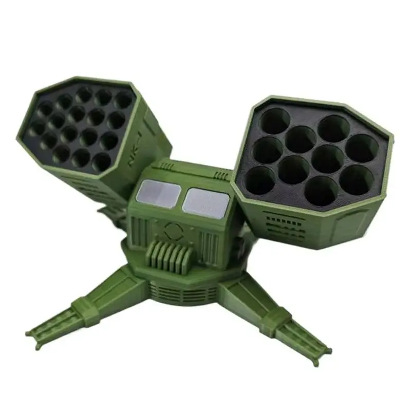 

Многопозиционный органайзер для хранения батарей, настольная коробка с 3D-печатью, вмещает модели AA/AAA, украшение для фигурок