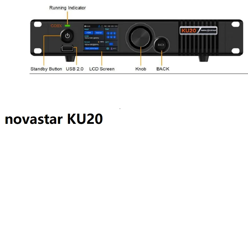 NOVASTAR KU20 led video processor control system for led display