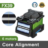 Optical Fiber Fusion Splicer Komshine Classic FX39 Core Alignment Six Motors Welding Machine Empalmadora de fibra óptic