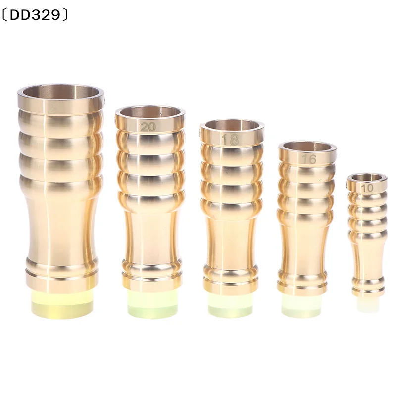 1PCS 10/16/18/20/25 Brass Cane Crutch Tip With Anti-Skid Rubber Pad For Hiking Pole Chair Leg Feet Replacement〔DD329〕