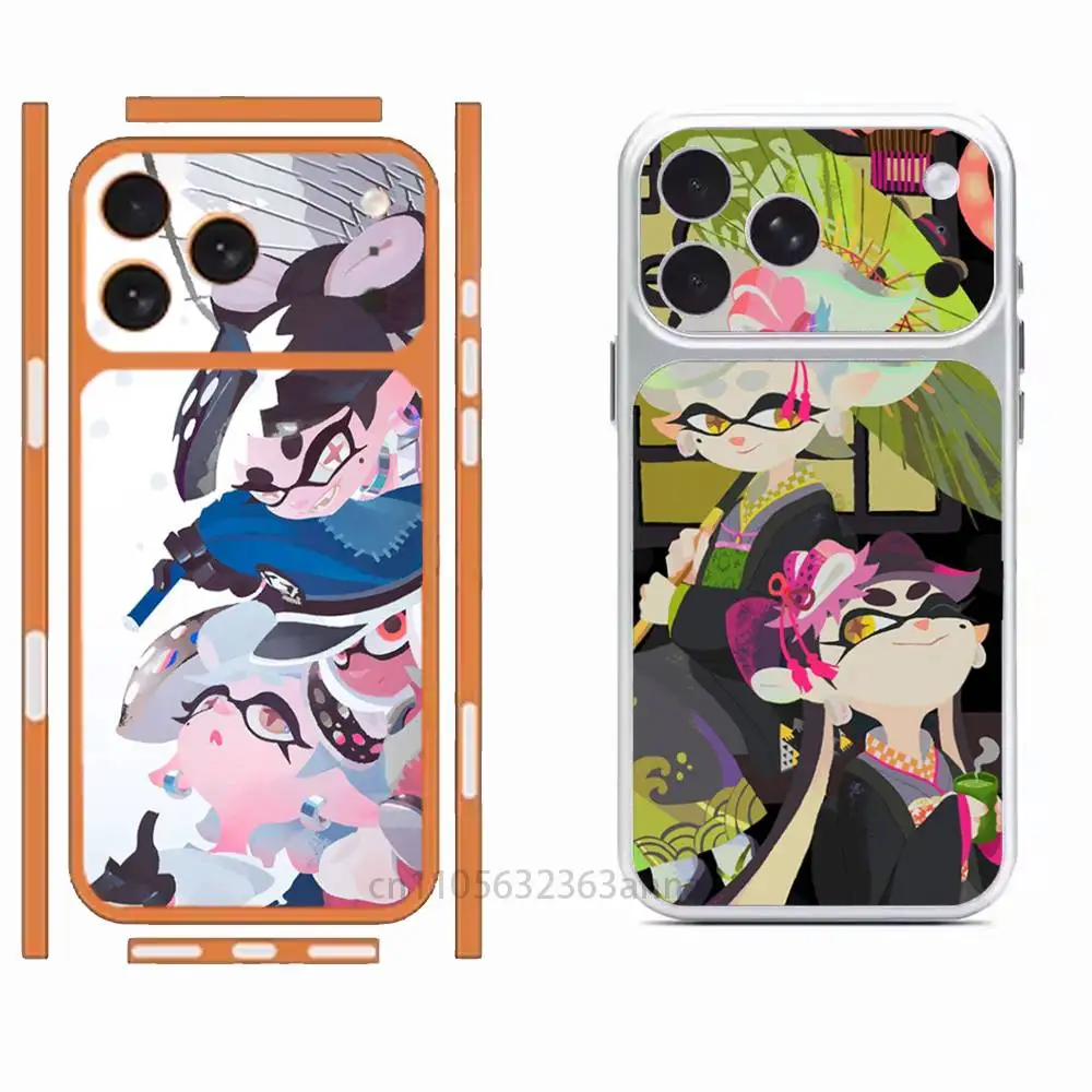 

Защитные пленки Game Splatoon HD/матовые, полностью закрывающие экран, для iPhone 17 Pro Max 17 Pro