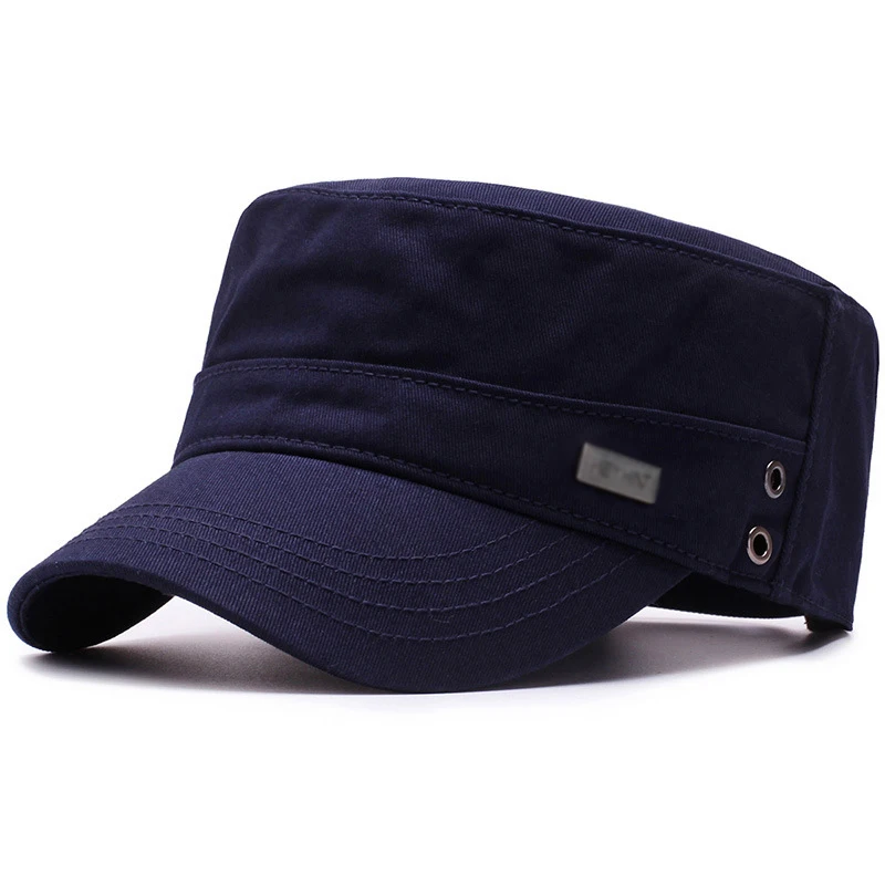 Men's Simple Cotton Peaked Baseball Cap