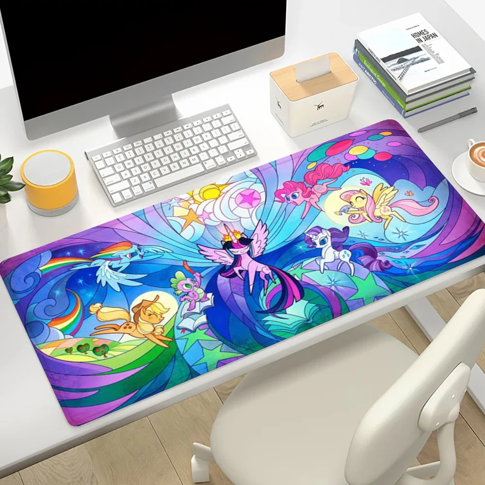 M-My L-Little P-Pony cartoon  Mousepad New Arrivals Large Gaming Mousepad L XL XXL Gamer Mouse Pad Size For Keyboards Mat