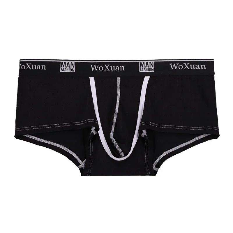 

Men Boxers Sexy Underwear Panties Men Wear Brushed Jacquard Boxershorts Low Rise Breathable Underpants Boxers