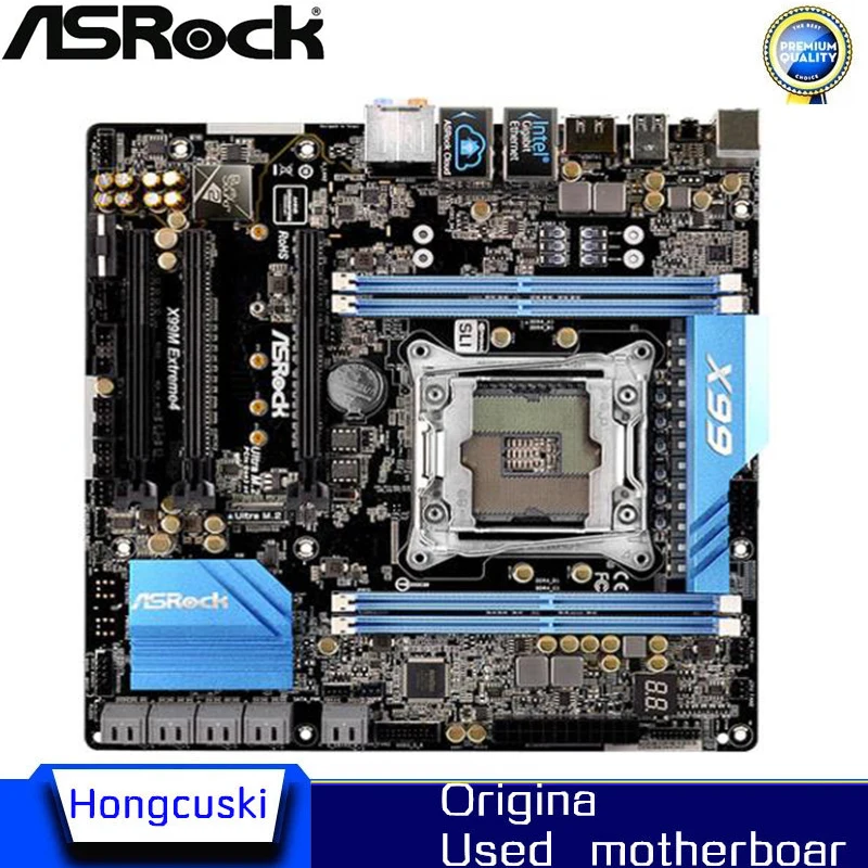 

Материнская плата ASRock X99M EXTREME4 LGA2011 LGA 2011-3 V3 DDR4 X99