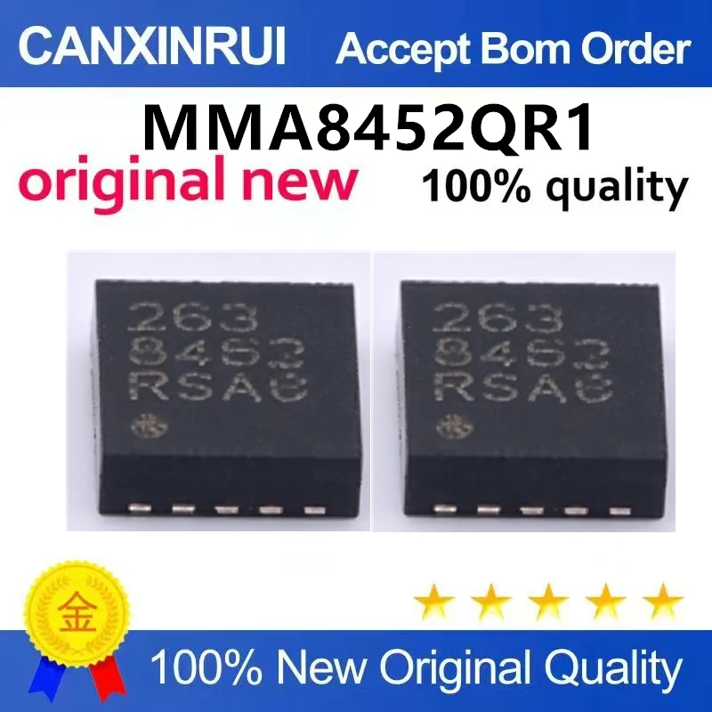 （5pcs-10pcs）Original genuine patch MMA8452QR1 accelerometer ± 2G/± 4G/± 8G 12 bit QFN-16