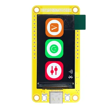 ESP32-S3 HMI 8M PSRAM 16M flaş WIFI & Bluetooth 1.9 "170*320 akıllı ekran 1.9 inç IPS LCD TFT modülü Arduino LVGL için