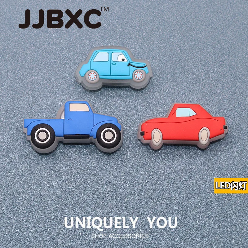 

JJBXC CHARM обувь с пряжкой, аксессуары для обуви, светодиодный автомобиль, модная обувь «сделай сам», аксессуары, подходящие для кроссовок
