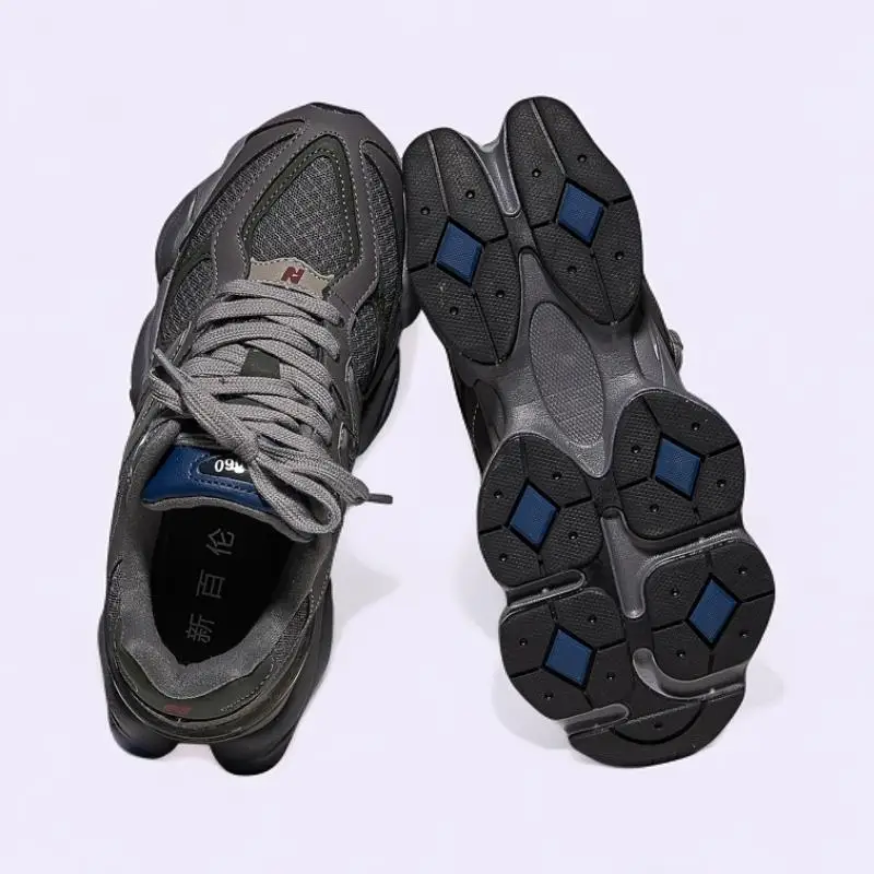 حذاء جري FallDurable Retro، جزء علوي معزز، يدوم طويلاً