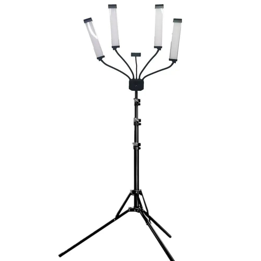 

MagicLine Four Arms LED Light 3000k-6500k Photography Fill Video Beauty Light For Live Stream Video Recording Makeup YouTube