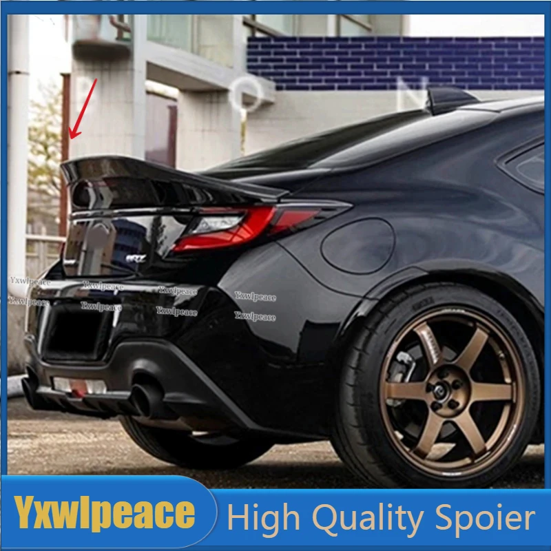 For TOYOTA ZA86 GR86 for Subaru BRZ ABS 2021 2022 ABS Plastic Primer Color Rear Trunk Lip Spoiler Wing Body Kit Accessories