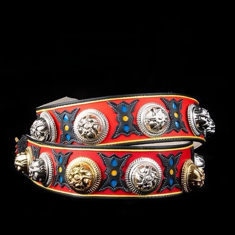 

Tibetan-Style Belts for Men and Women Robes,Buddhist Item,Waist Ornaments Retro Ethnic Style,Stage Waist Chains Decoration