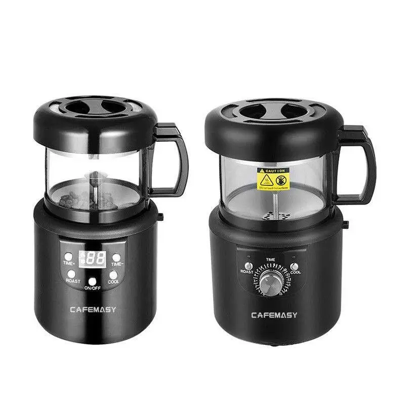 Home Compact Automatic Hot Air Coffee Roasting Machine Accessories - with Built-in Storage and Cooling Functions