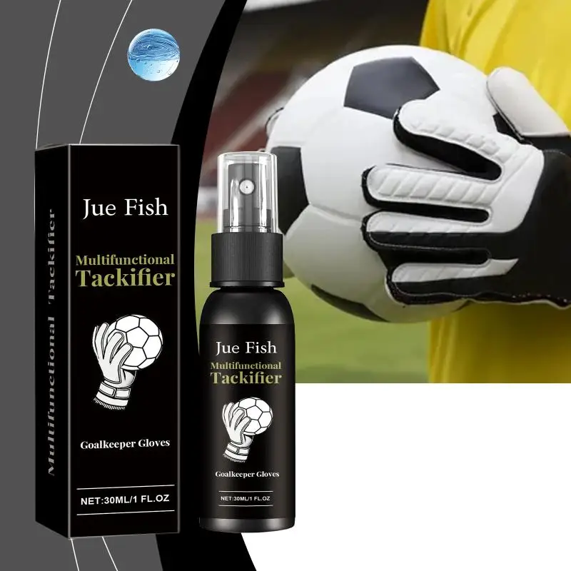 

Goalkeeper Gloves Grip Spray High Performance Grip Gentle to Gloves Durable for Kids and Adult Matches