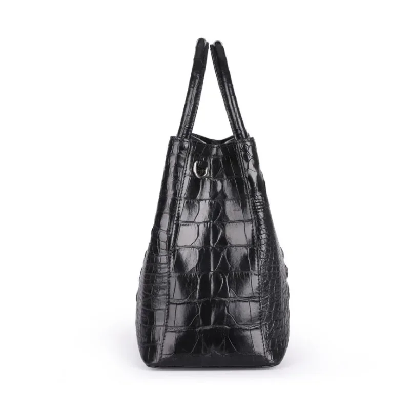 hujingsha new crocodile handbag for women a cross-body bag made of genuine  crocodile leather women handbag