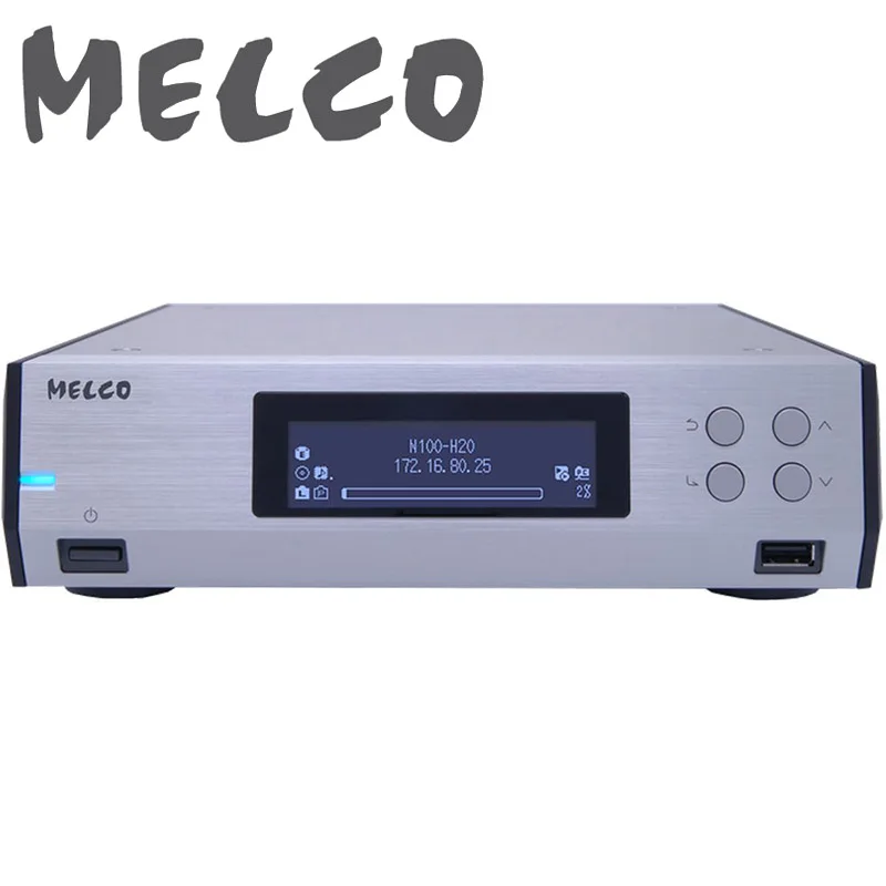 N1 Melco N100 DSD Digital Turntable Nas Digital Broadcast Network Streaming Media Player Build-In 2Tb Hard Disk,PCM32Bit/384KHz