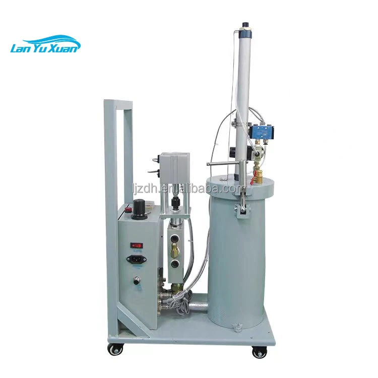 2kg High Viscosity Silicone Booster Pressure Bucket Gluing Machine 2600ml Silicone Hydraulic Dispenser