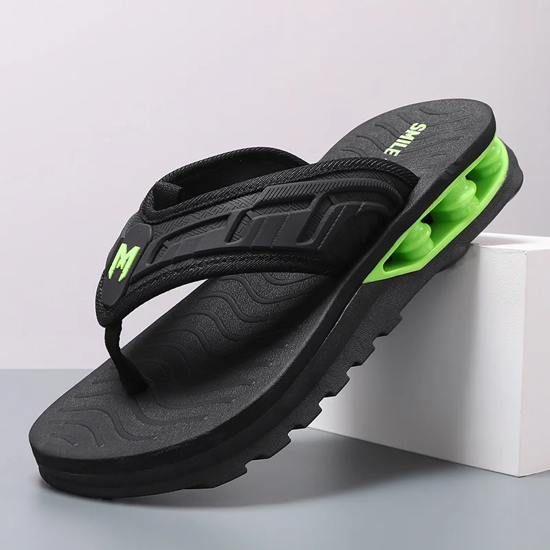 

Man House Flip Flops Summer Men Luxury Flip Flops Soft Slippers Home Clogs Slides Breathable Beach Shoes EVA Slippers Sandals
