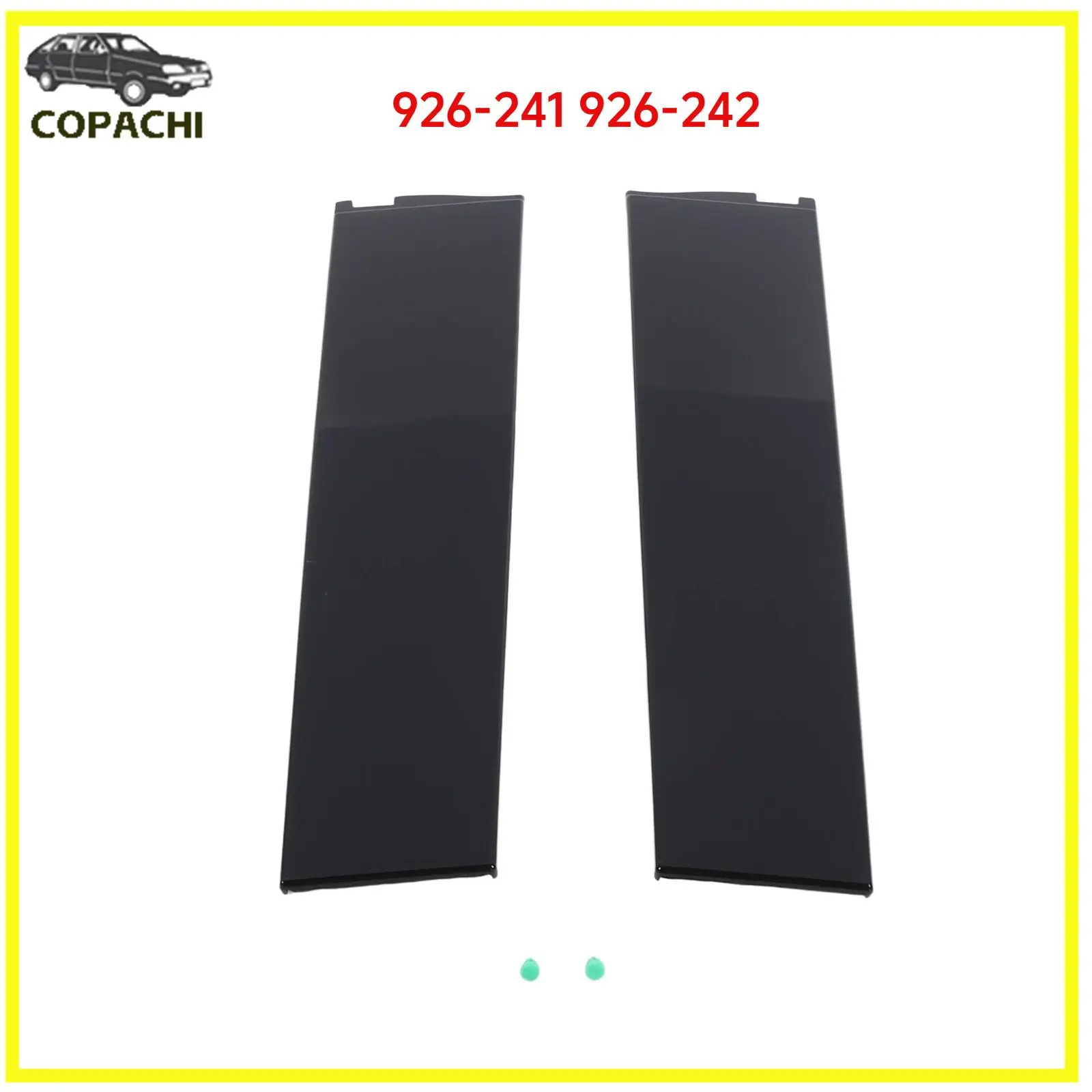 

2PCS Pillar Door Trim Molding 926-241 926-242 for 2015-2020 Cadillac Chevy GMC Car Engine Accessories Replacement Interior Parts
