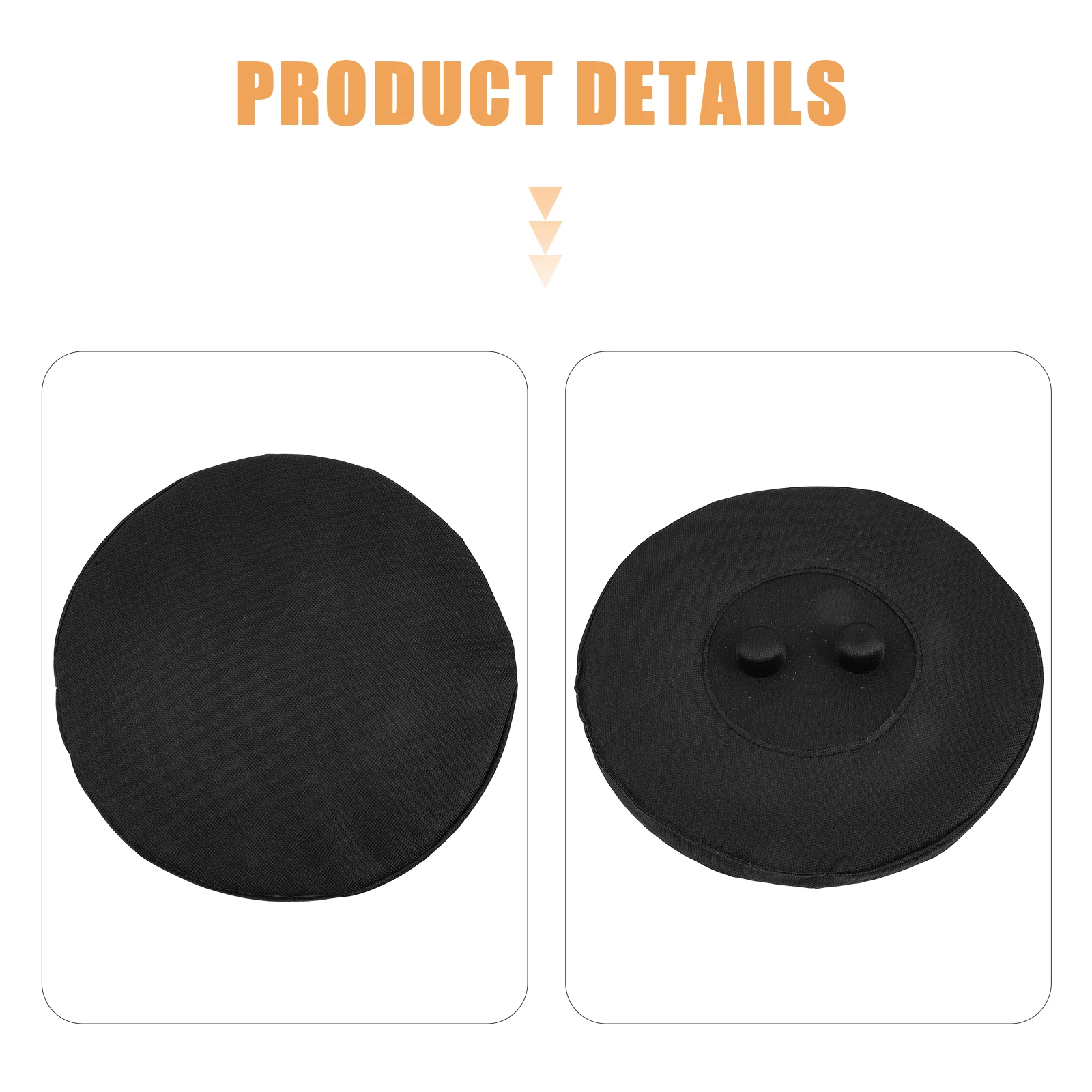 

Telescopic Stool Mat Camping Seat Cushion Portable Pad Folding Chairs Outdoor Beach Waterproof Oxford Black Storage Travel