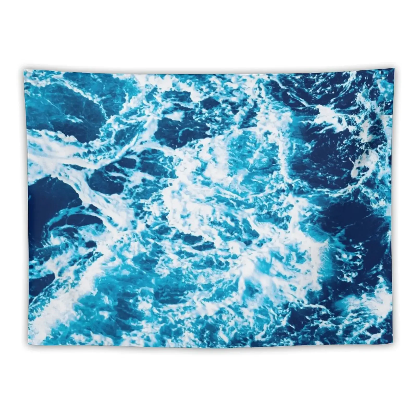 

Turquoise Ocean Wave - Electric Marbled Seas Tapestry Wall Hanging Decor Room Decoration Accessories Tapestry