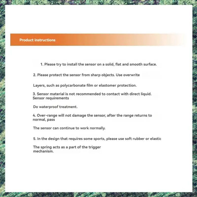 Датчик давления тонкой пленки SCLS, высокая чувствительность, быстрый отклик, резистивный датчик положения пленки, 0,2 В-0,8 В, высокопроводящий