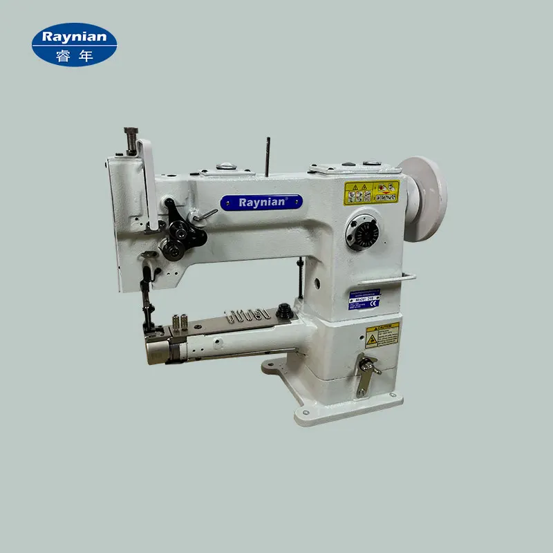 Raynian-246Single Needle Cylinder Sewing Machine Bed Feed Lockstitch Compound Sewing Machines Big Hook for Leather Shoe Wig New