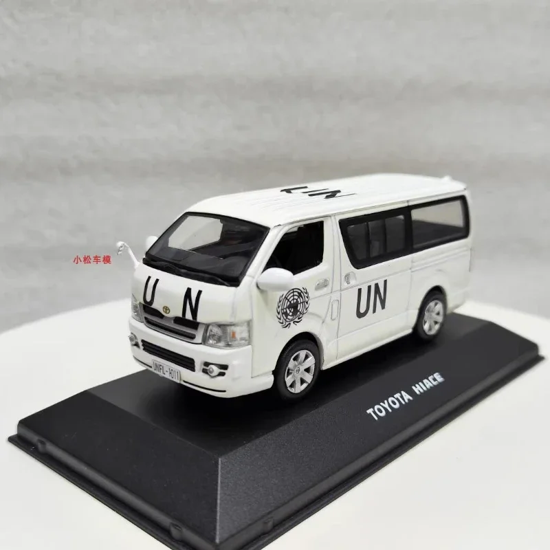 

1:43 TOYOTA HIACE UN модель автомобиля из сплава, имитация литья под давлением, коллекционные украшения, игрушки, детские подарки