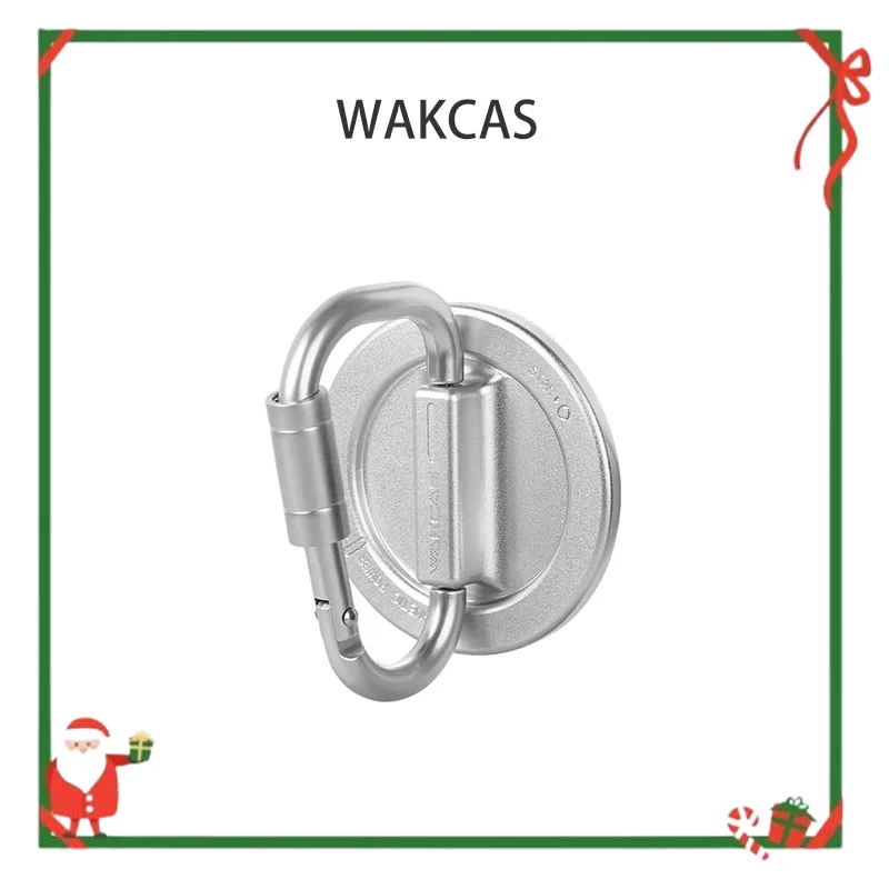 

WAKCAS Mountaineering Buckle Design Magnetic Phone Stand Rotating Stand Metal Magnetic Stand Aluminum