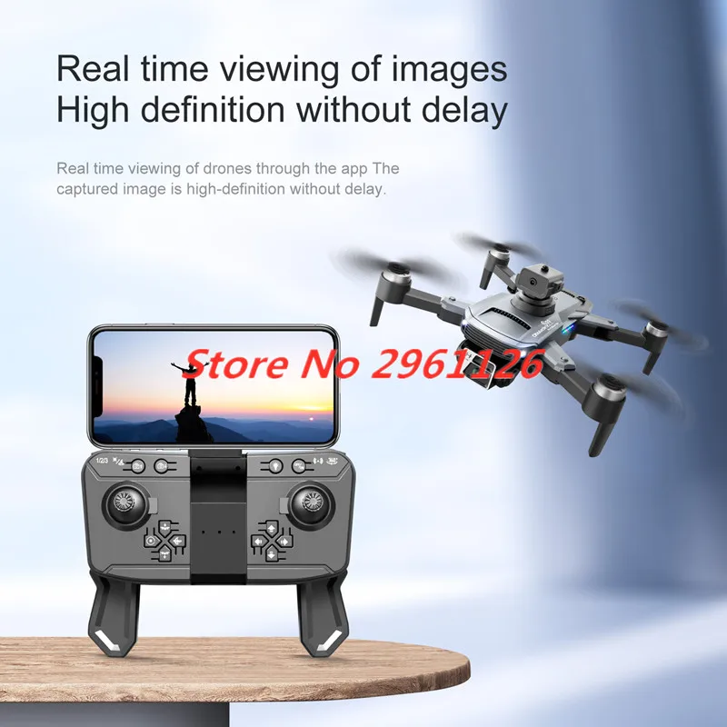 Brushless Motor Gravity Sensing Remote Control Drone Quadcopter 8K Dual Camera Headless Avoiding Obstacles RC Drone Quadcopter