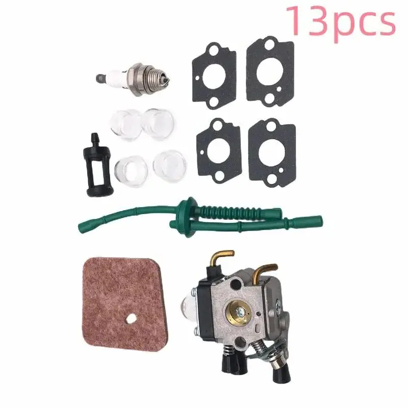 Carburetor for STIHL FC55 FC75 FC85 FS38 FS45 Replacement C1Q-S57 C1Q-S57A C1Q-S57B with spark plug air filter fuel line Parts